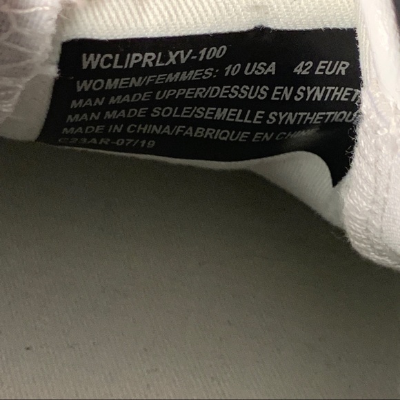 White Lugz size 10 never worn slip on sneakers - Picture 8 of 8